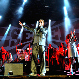 Seeed und Peter Fox am 25.08.2009 in der Wuhlheide Berlin